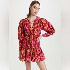 FARM RIO Banana Juice Mini Dress